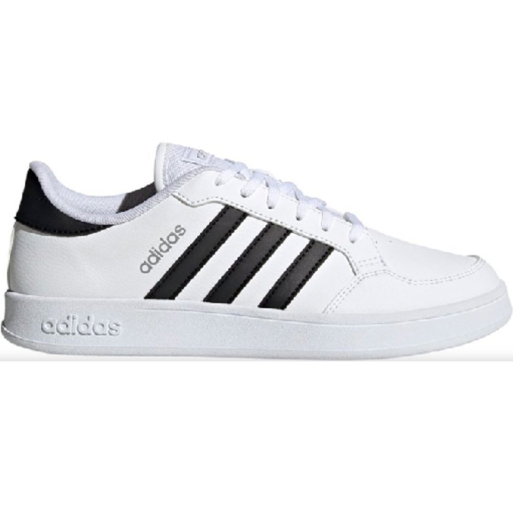 adidas Men's Sportswear Breaknet Shoes White/Black 11 - Picture 2 of 9